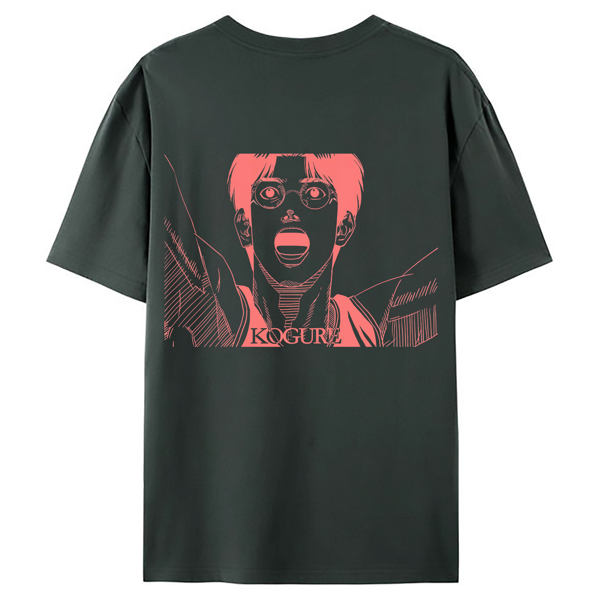 （画像用） SLAM DUNK／スラムダンク 綿100％ メンズ半袖Tシャツ（バックプリント） 通気性
